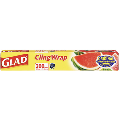 Glad C-GL602 Cling Wrap 200ft