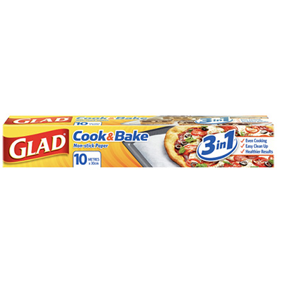 Glad C-GL642 Cook & Baking Paper 10mx30cm