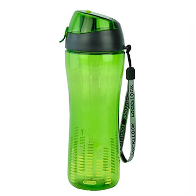 Lock & Lock Sports Bottle 650ML With Straw (Green)