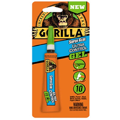 Gorilla 6802502 Super Glue Gel Ultra Control Tube 15g