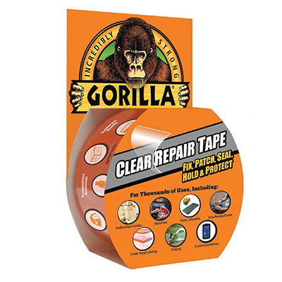 Gorilla 6027002 Clear Repair Tape (1.88" X 27FT)