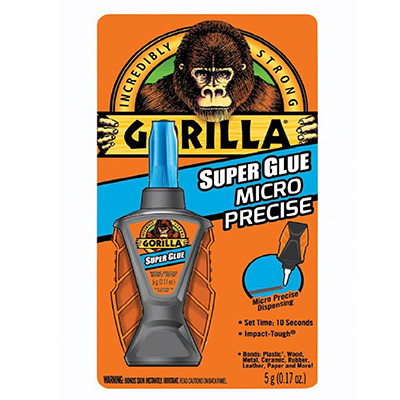 Gorilla 102812 MICRO PRECISE Super Glue 5.5g