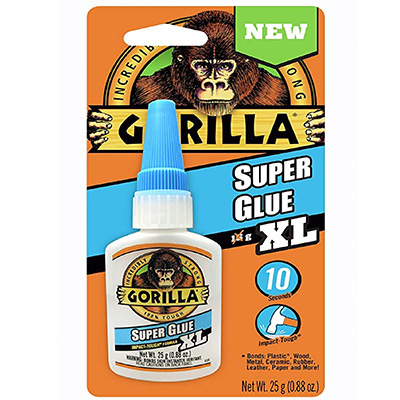 Gorilla 7400202 Super Glue IMPACT TOUGH Bottle XL 25g