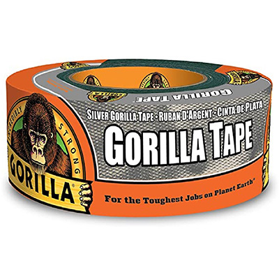 Gorilla Tape 105463 Silver WEATHER RESISTANT (1.88" X 10yd) 48M X 9.1M