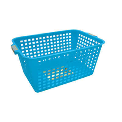 Algo Colorful Laundry Basket Rectangle Medium (Blue)