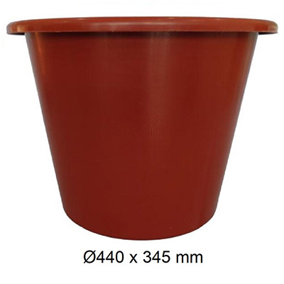 HardwareCity 8218 NCI Plastic Flower Pot
