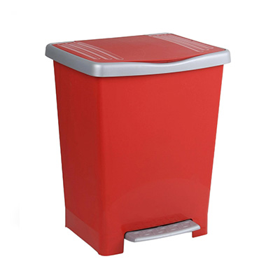 Tatay 23L PEDAL BIN Bright Red