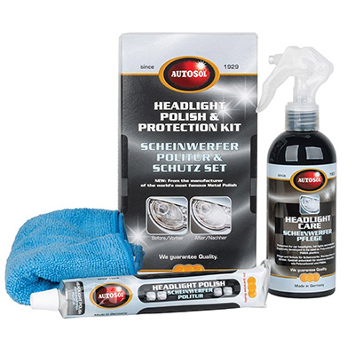 Autosol HEADLIGHT Polish & Protection Kit