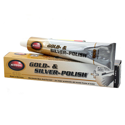 Autosol Gold And Silver Polish 75g Tube