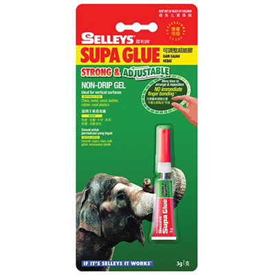 Selleys Supa Glue Strong & Adjustable 3g SUPER GLUE