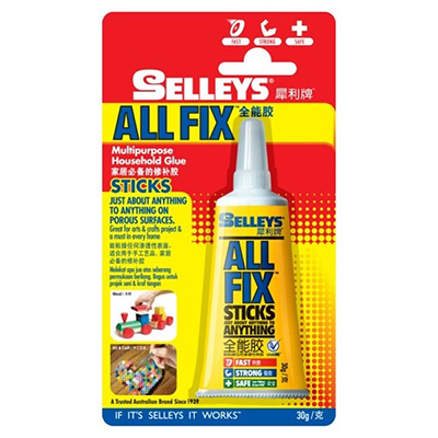 Selleys ALL FIX Solvent-Free High Strength Adhesive 30g