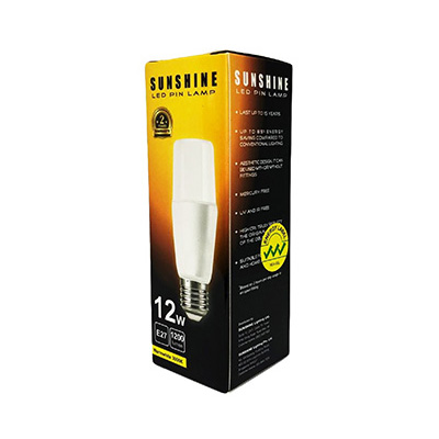 Sunshine 12W LED Pin Light Bulb E27