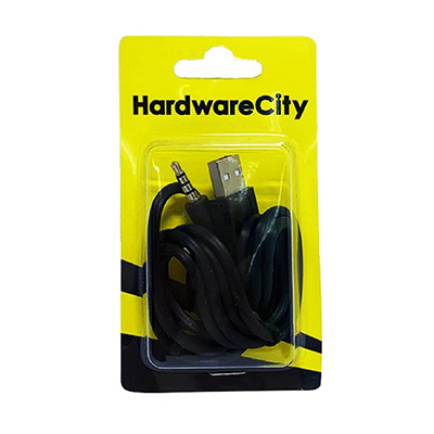 HardwareCity USB To Sound Jack With 150MM Cable