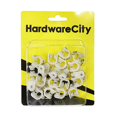 HardwareCity PVC Curtain Rollers 20PC/Pack