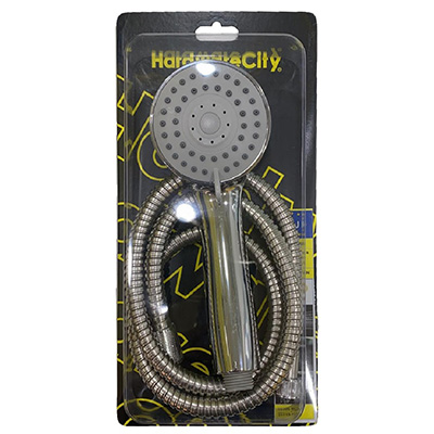 HardwareCity 00219 Premium 3 Functions Shower Set With 120CM Stainless Steel Hose