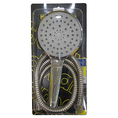 HardwareCity 00210A EU Import Premium 3 Functions Shower Set With 120CM Stainless Steel Hose
