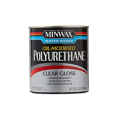 Minwax Waterbased Oil-Modified Polyurethane (Gloss) Clear 946ML