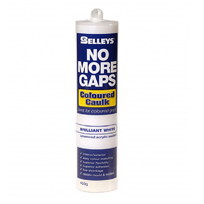 Selleys NO MORE GAPS Caulk Brilliant White 450g