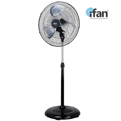 iFan METAL Stand Fan 18"/450MM High VELOCITY Fan Air Circulator 120W