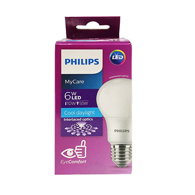 Philips 6W LED Light Bulb Daylight E27