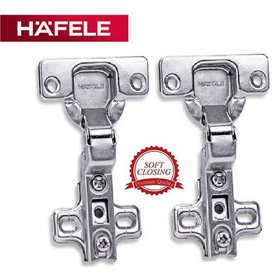 Hafele Soft Closing Cabinet Door Hinges, 2PC/Pack