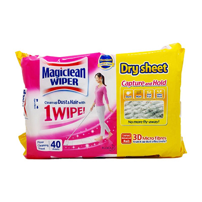 Magiclean Wiper Dry Sheet 40 Sheets