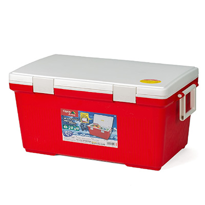 IRIS OHYAMA 45L Cooler Box Red