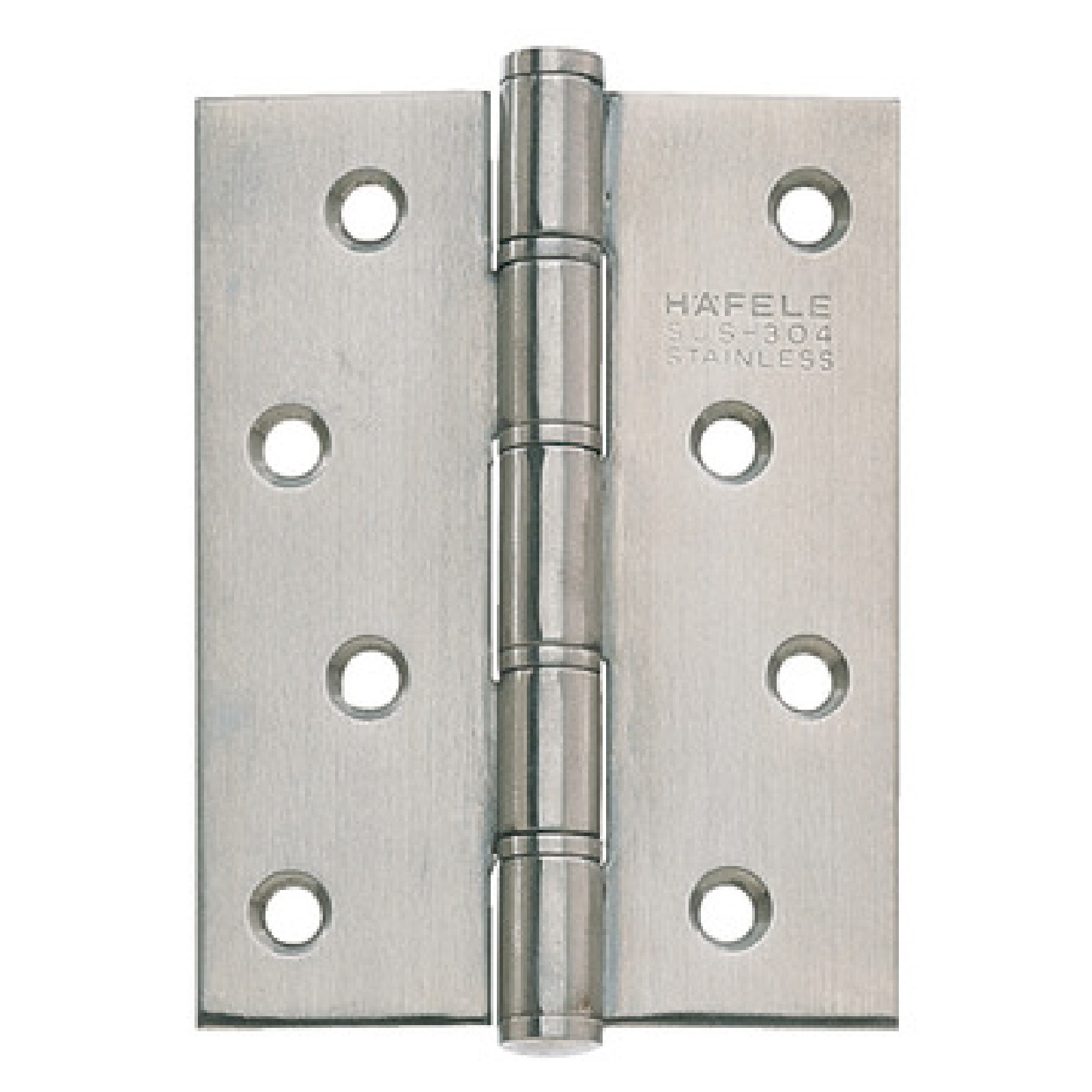 Hafele 4"/102MM X 76MM X 3MM Stainless Steel Door Hinges (Pair)