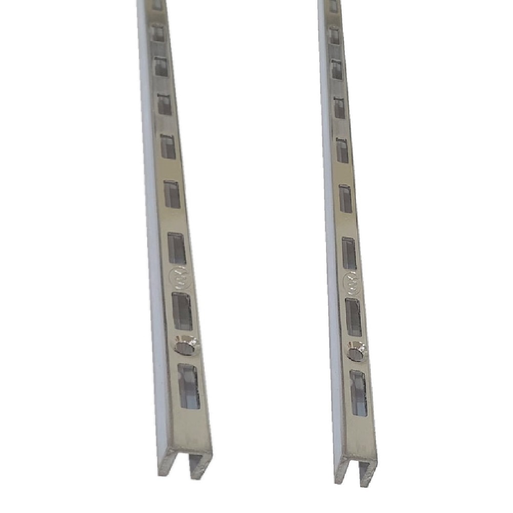 HardwareCity AA Track Shelving Bar 2 Metre (Pair)