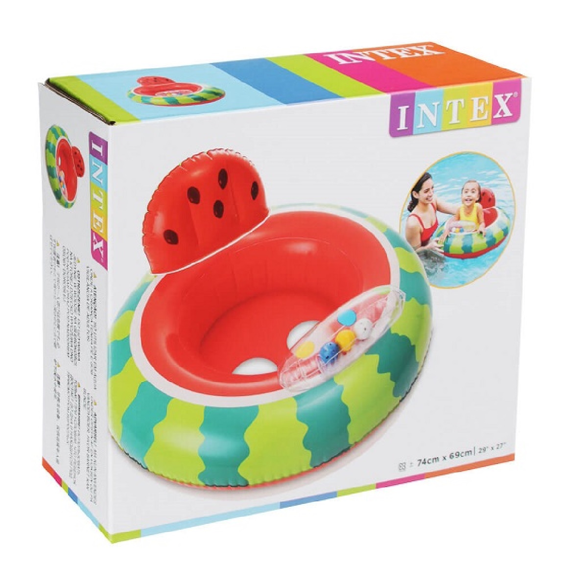 INTEX 56592 Watermelon Baby Float