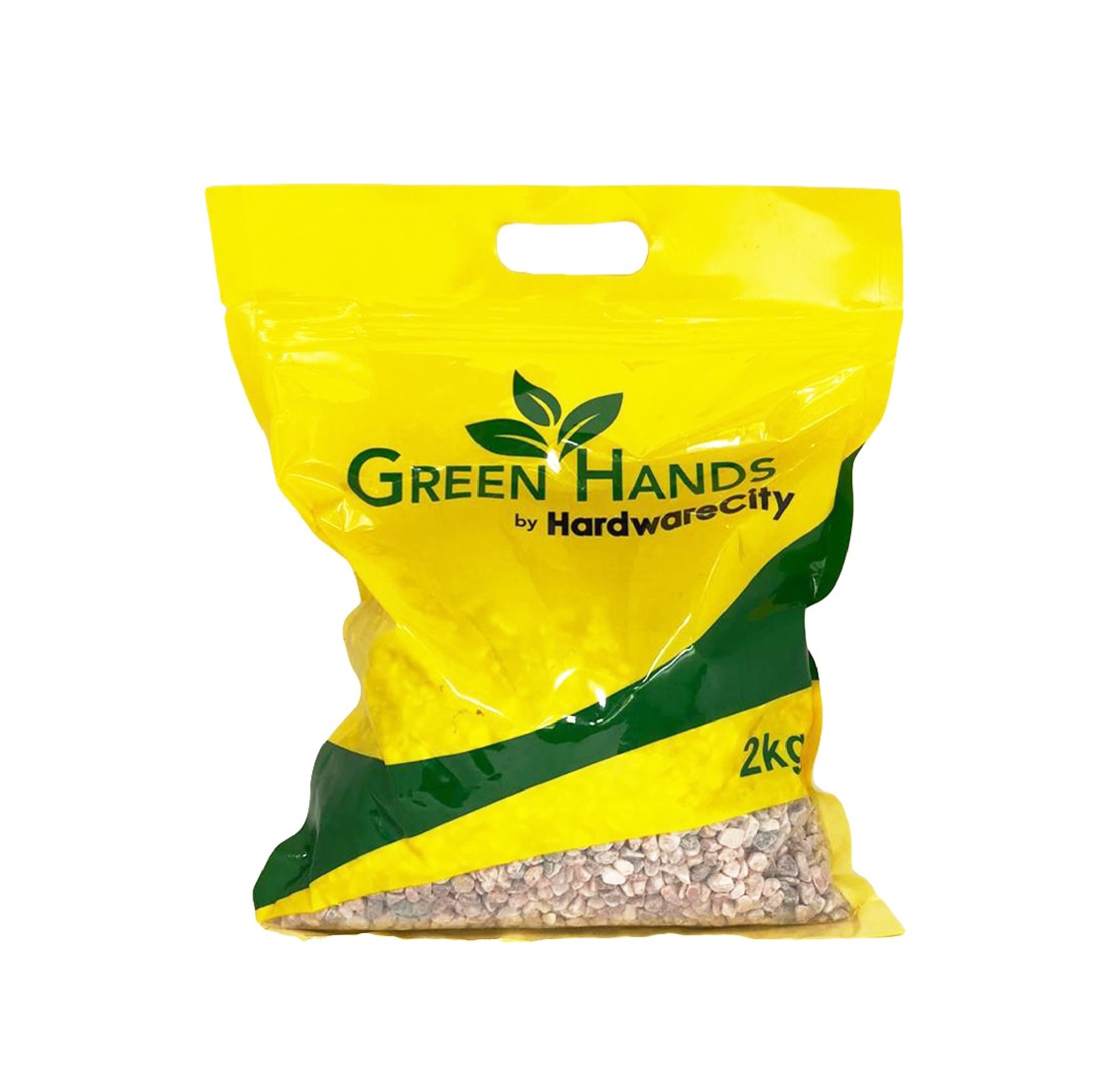 Green Hands Dark Brown (Mixed Colors) Gardening Chipping Pebbles 2KG