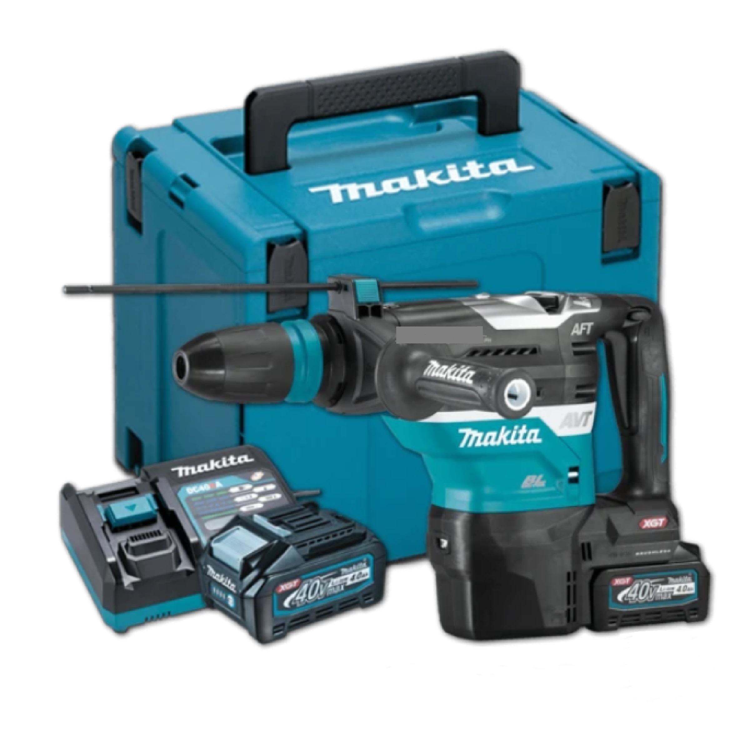 Makita HR005GM201 2 X 40V 4.0AH LI-ION 40MM Brushless SDS-MAX Rotary Hammer