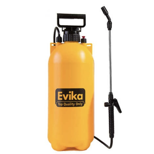 Evika Pressure Sprayer with Black Fibreglass Lance 8L