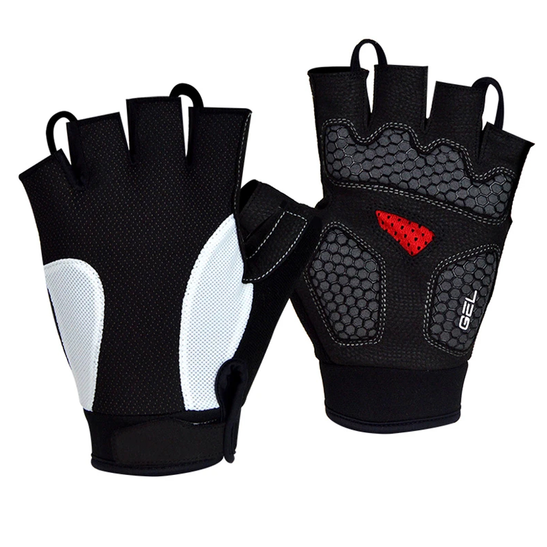 Darevie DVG009 Half-finger Cycling Gloves (Black)