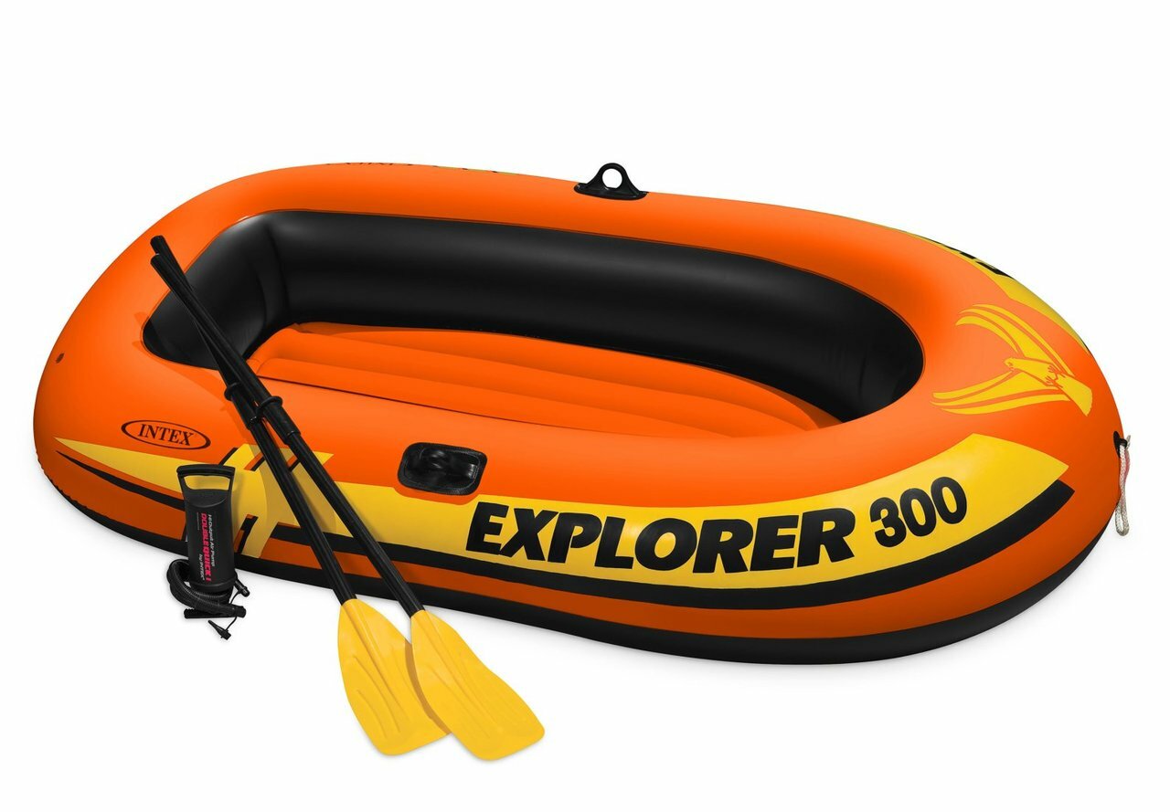 Intex 58332 Explorer 300 Boat Set