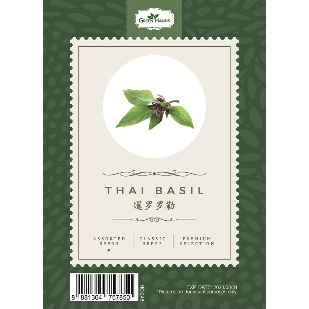 Green Hands Assorted Seeds - Thai Basil