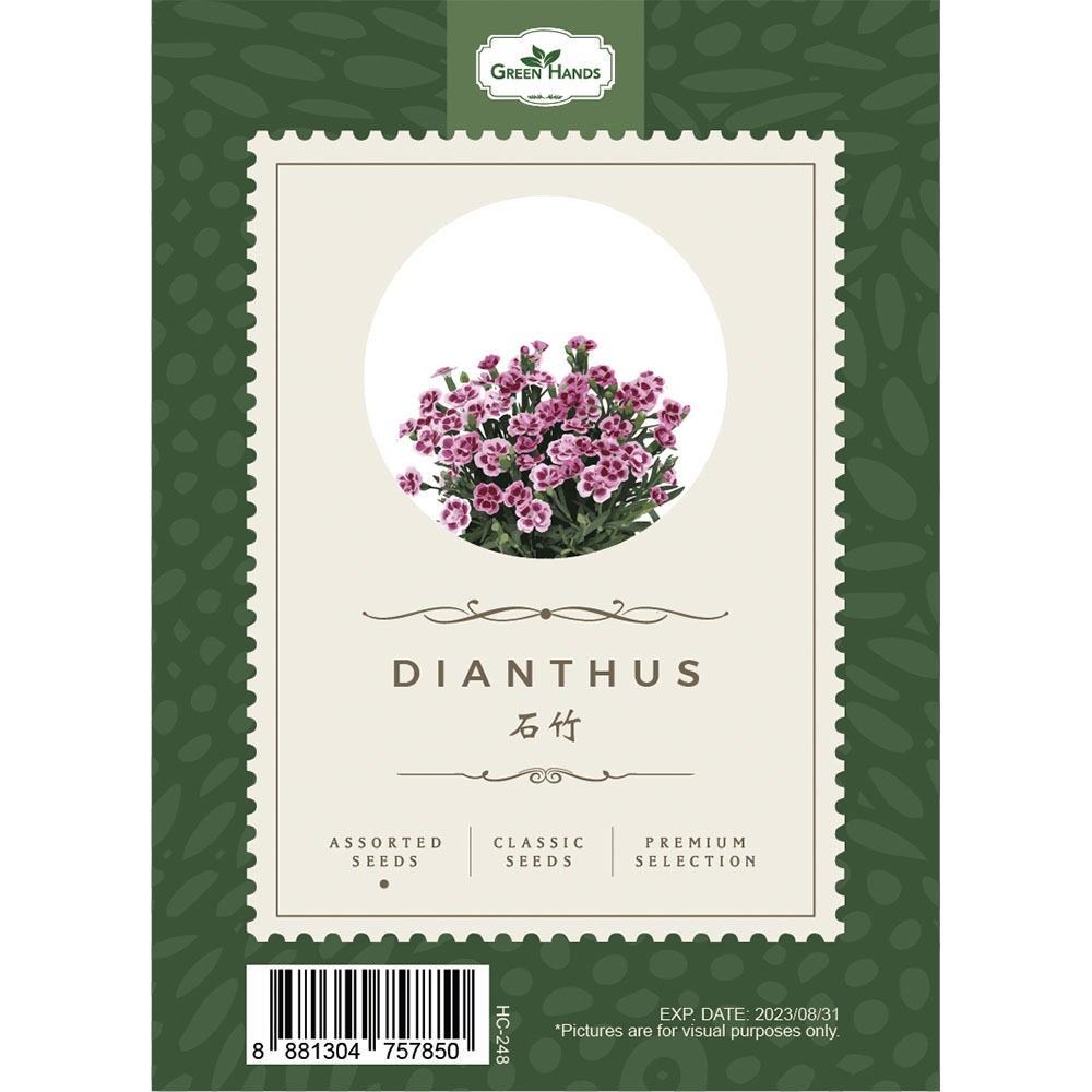Green Hands Assorted Seeds - Dianthus