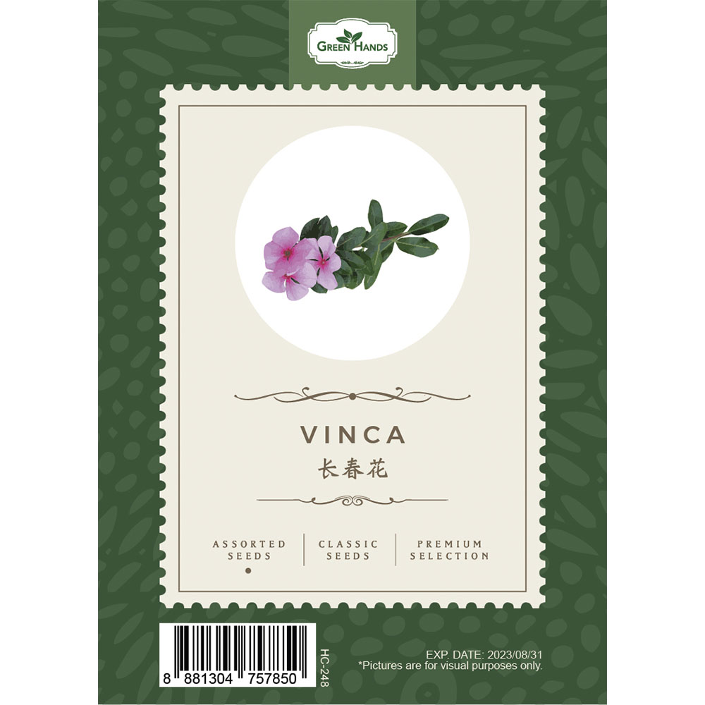 Green Hands Assorted Seeds - Vinca