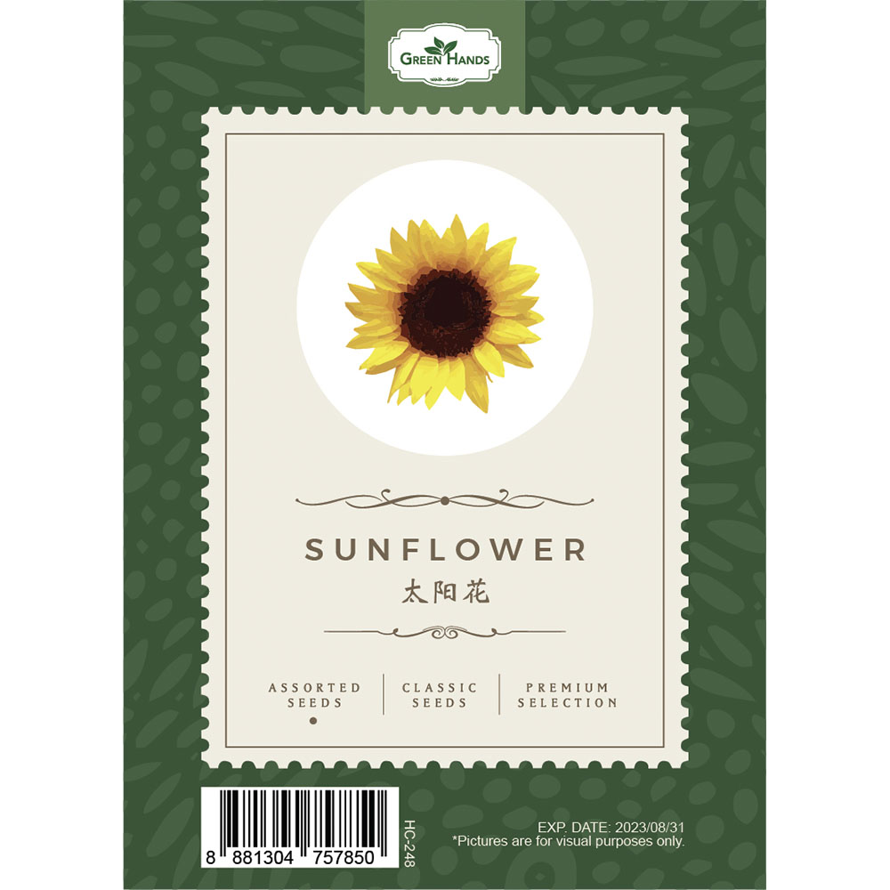 Green Hands Assorted Seeds - Sunflower