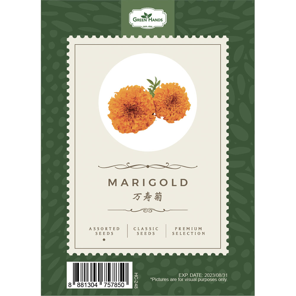 Green Hands Assorted Seeds - Marigold