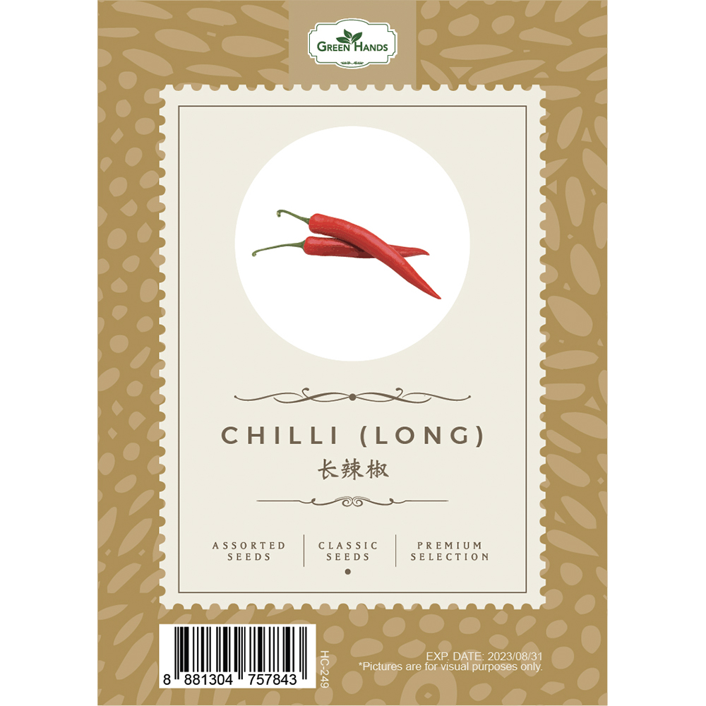 Green Hands Assorted Seeds - Chili (Long)