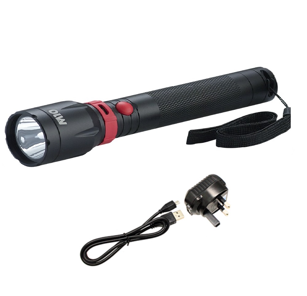 M10 Rechargeable 5W LED LE-285 Torch Light Comes With Car Kit